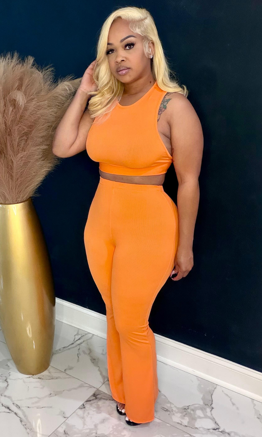 Pretty in Orange Lounge Set