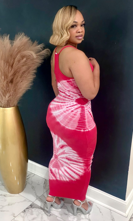 Red Fireworks Dress