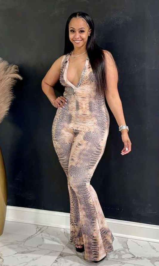 Rich Girl Reptile Jumpsuit