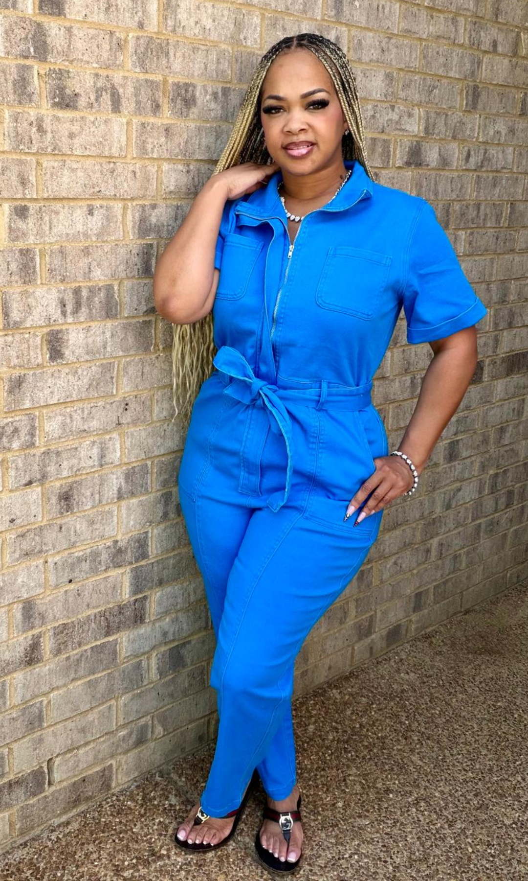 Royal Behavior Jumpsuit