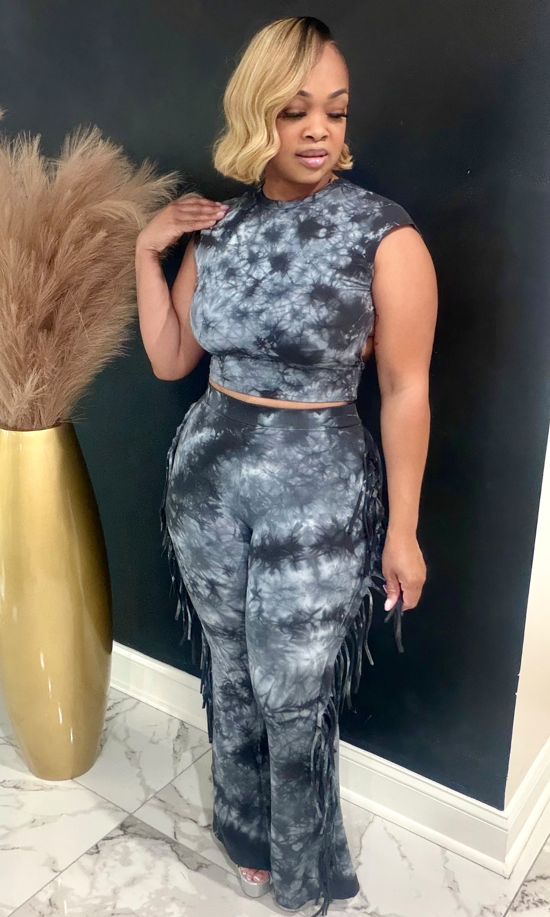 Smoke & Fringe Set