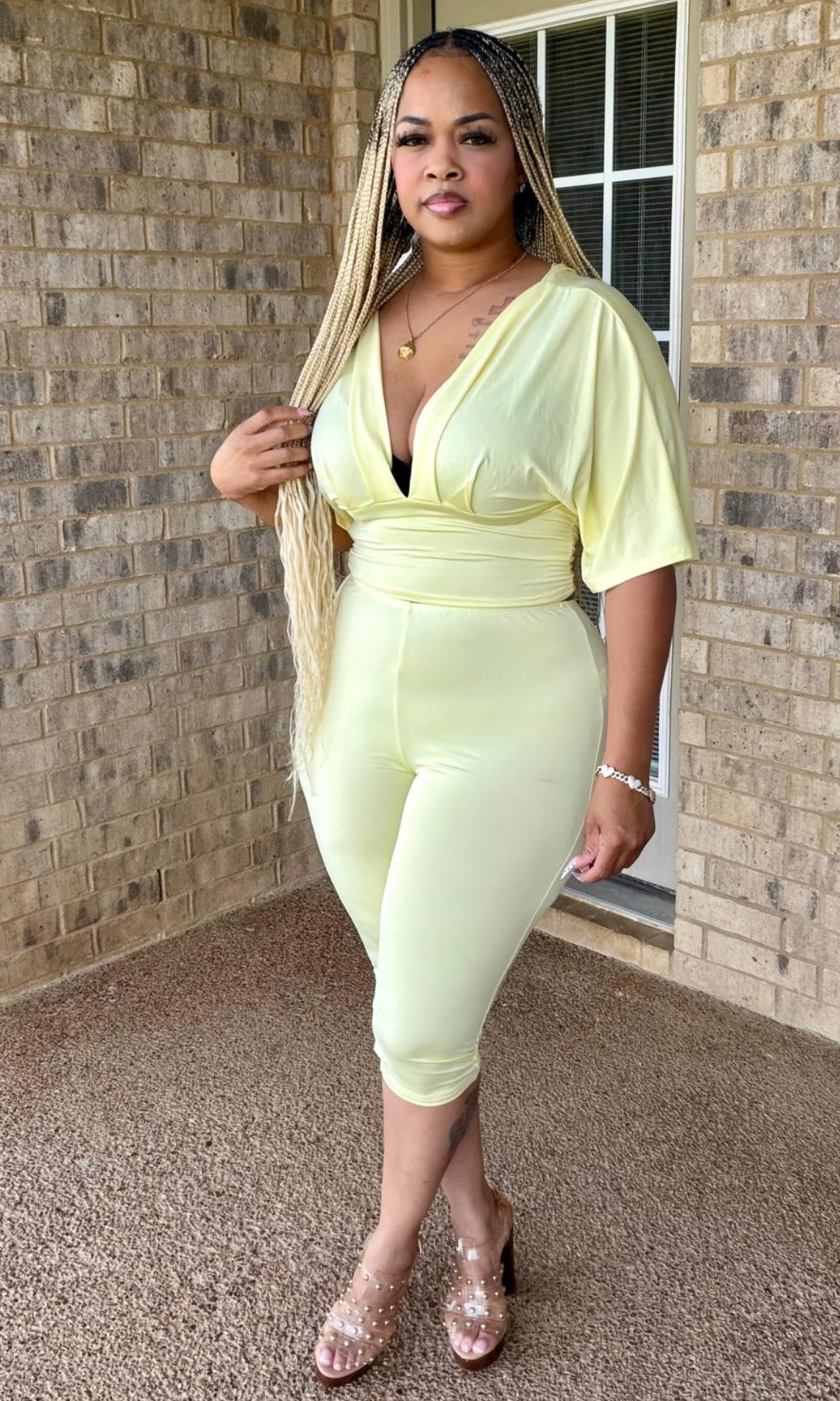 Soft Banana 2pc Comfy Set