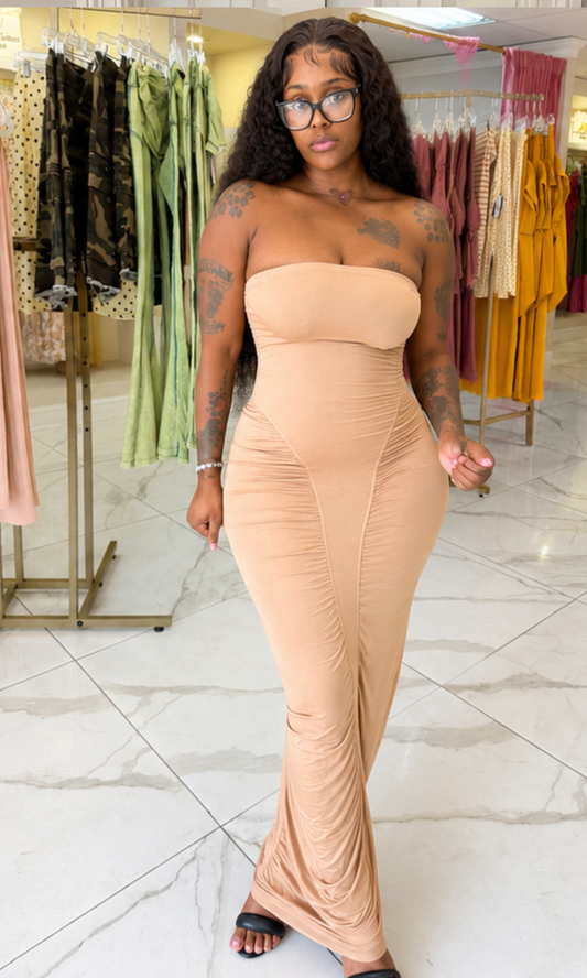 Sunkissed Ruche Dress