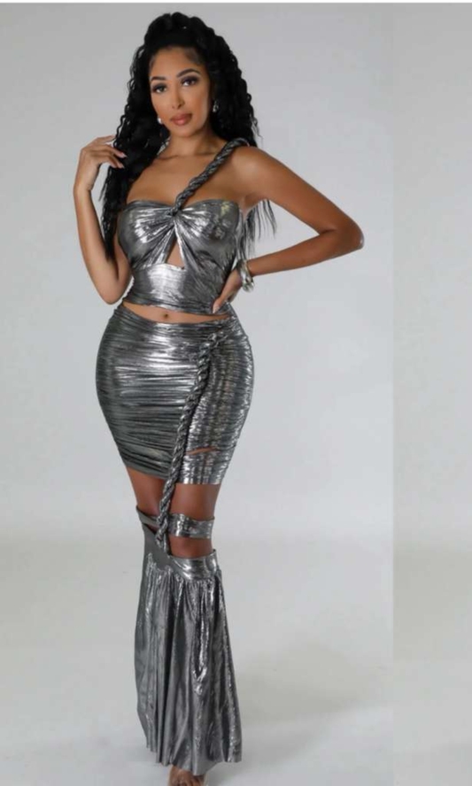 The Sculpted Metal Dress