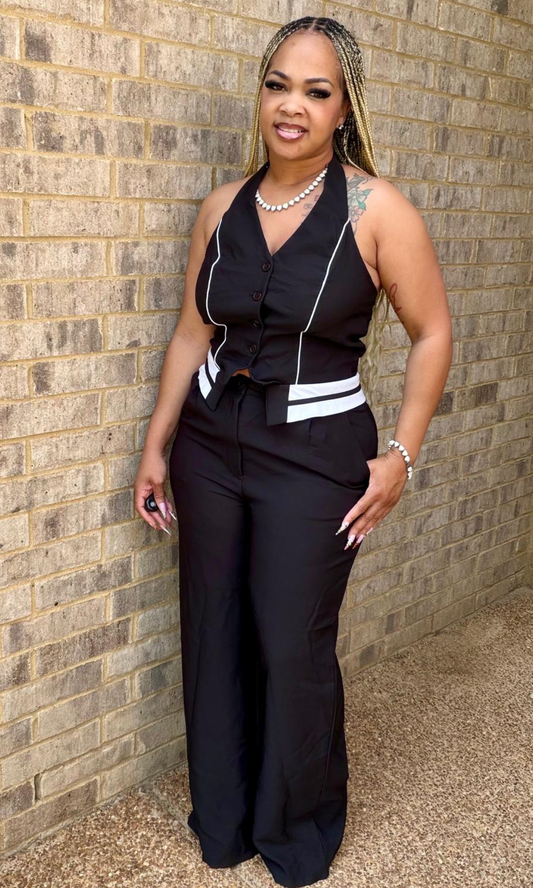 The White Collar Jumpsuit