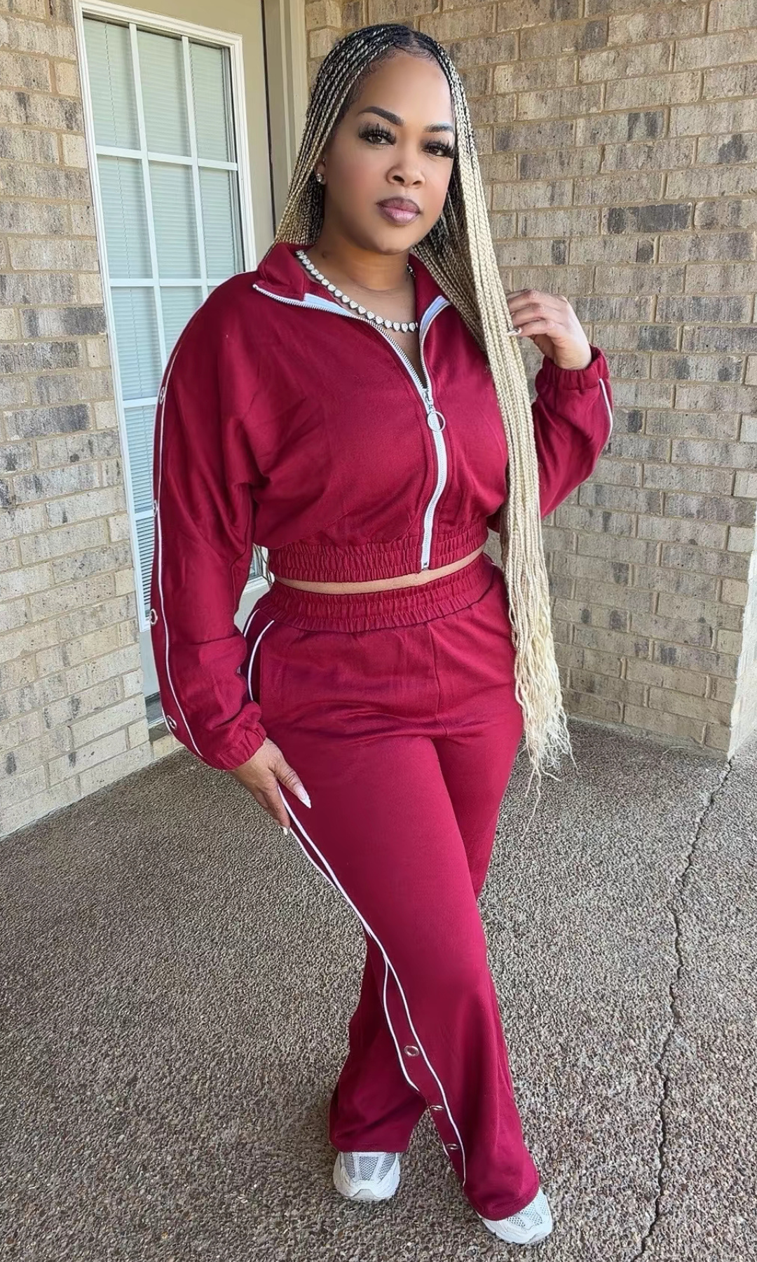Pit Stop Tracksuit Red