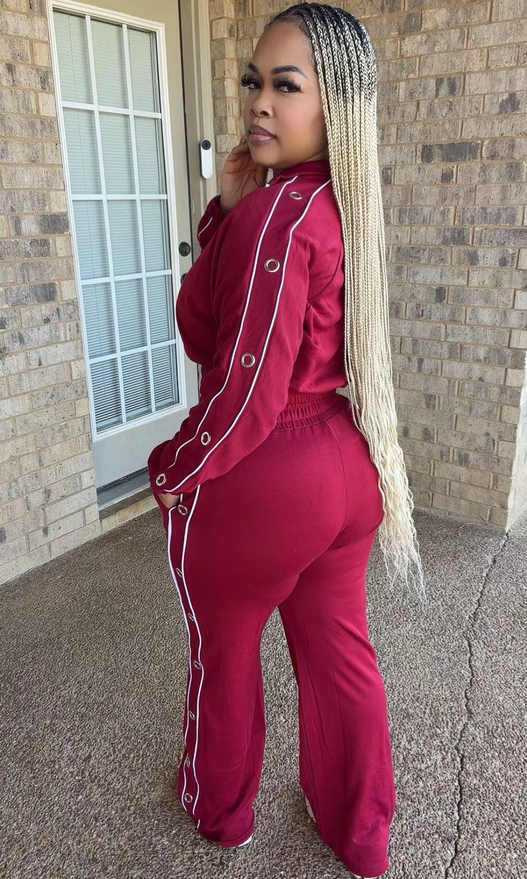 Pit Stop Tracksuit Red