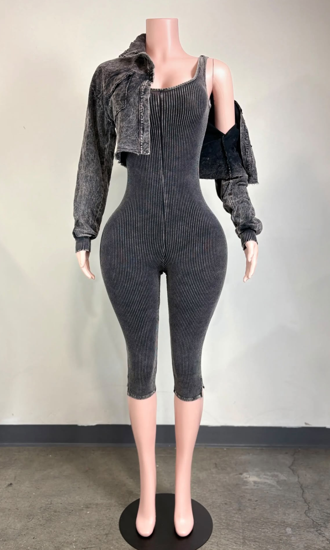 Washed & Worthy Set Black