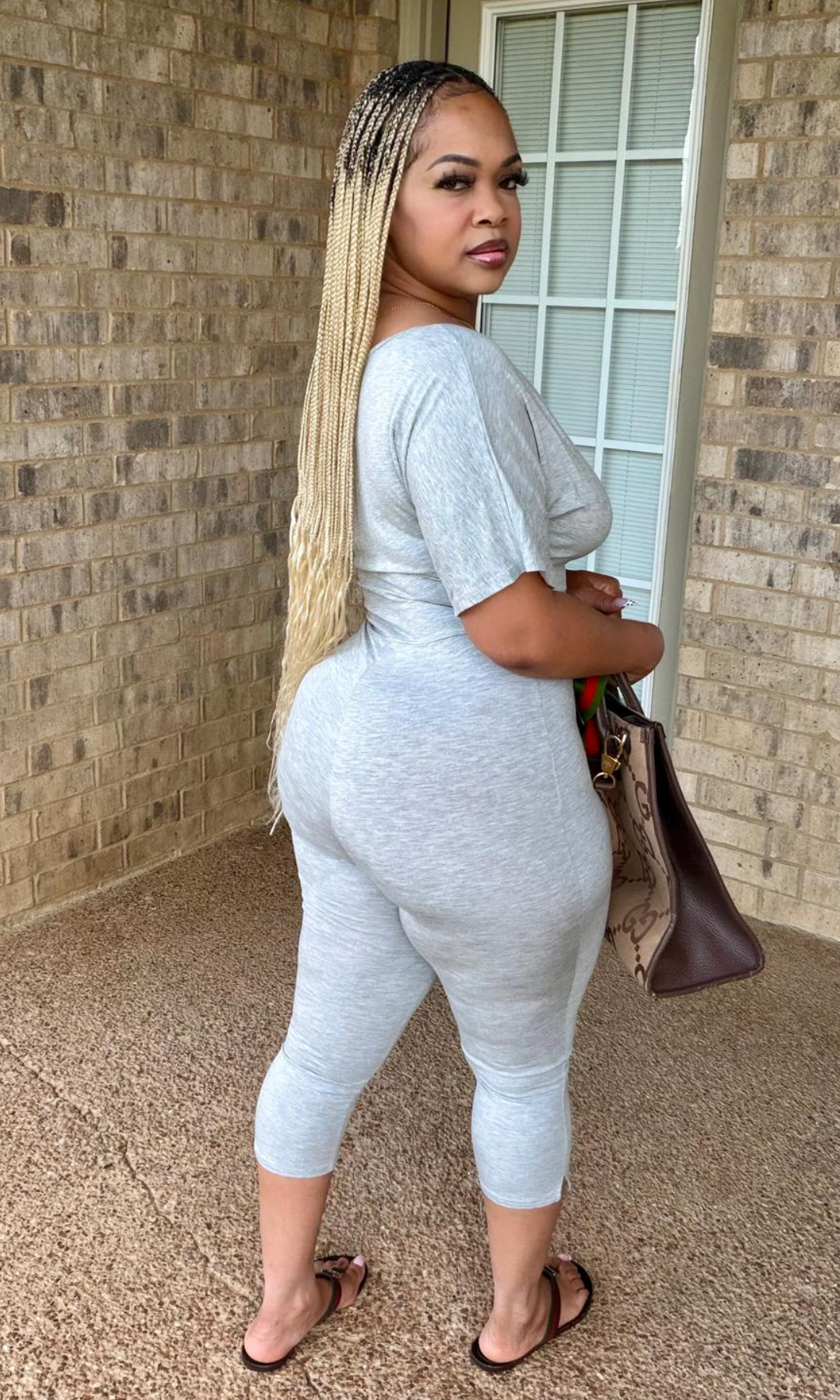 Grey Romper